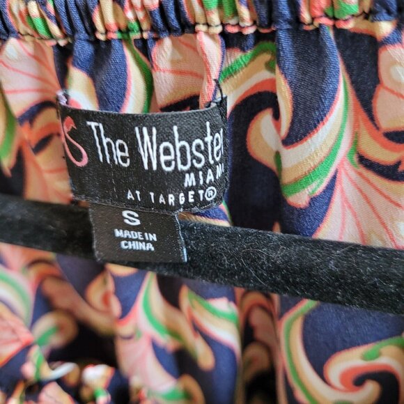 The Webster Miami Target Women Dress Small Multicolor Victorian Flowy Boho 16268 - Picture 2 of 8